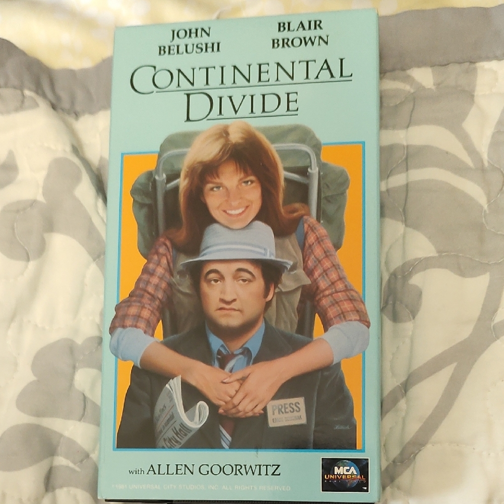 Continental Divide VHS Cover